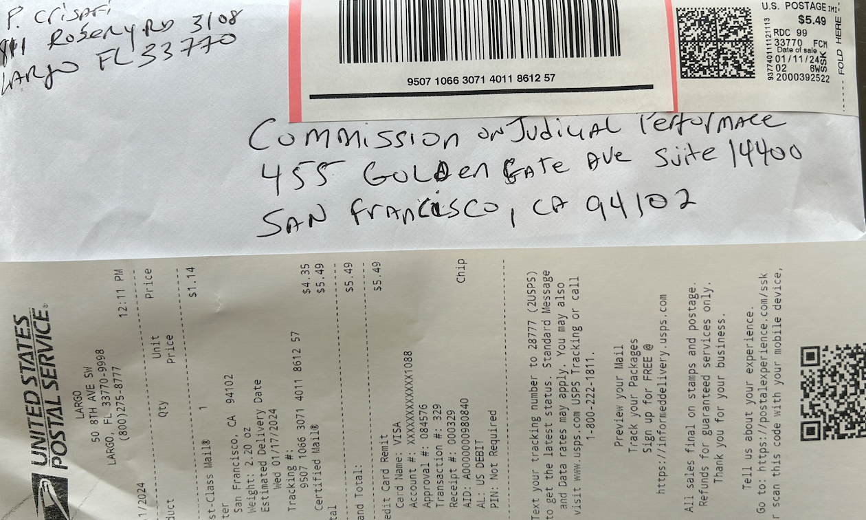 Corrupt SD 63 SMALL CLAIMS Commissioner Ernest M. Gross,  Abuse of Law San Diego Superior Court  State of California Commission on Judicial Performance Complaint 